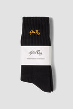 Load image into Gallery viewer, GOLD STANDARD SPORT SOCK BLACK

