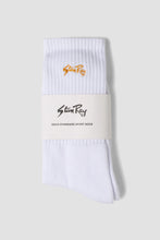 Load image into Gallery viewer, GOLD STANDARD SPORT SOCK WHITE
