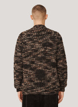 Load image into Gallery viewer, KURT SPACE DYED CARDIGAN BLACK MULTI
