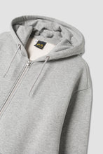 Load image into Gallery viewer, PATCH ZIP HOOD GREY HEATHER
