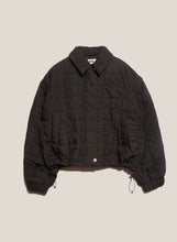 Load image into Gallery viewer, HEATH WADDED BOMBER JACKET BLACK
