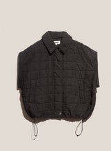 Load image into Gallery viewer, HEATH WADDED BOMBER JACKET BLACK
