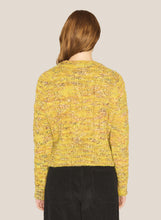 Load image into Gallery viewer, PEZ SPACE DYED CREW NECK JUMPER YELLOW MULTI
