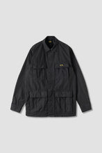Load image into Gallery viewer, UTILITY JACKET BLACK RIPSTOP
