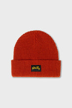 Load image into Gallery viewer, WAFFLE KNIT BEANIE CRANBERRY
