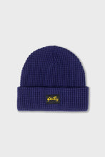 Load image into Gallery viewer, WAFFLE KNIT BEANIE NAVY
