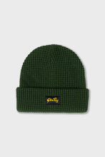Load image into Gallery viewer, WAFFLE KNIT BEANIE PINE GREEN
