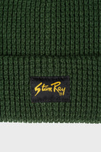 Load image into Gallery viewer, WAFFLE KNIT BEANIE PINE GREEN
