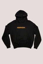 Load image into Gallery viewer, Black Washed Logo Hoodie
