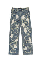 Load image into Gallery viewer, Blue Definitive Patch Jeans
