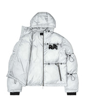 Load image into Gallery viewer, White Camo Puffer Jacket
