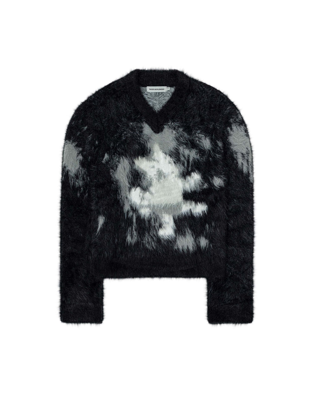 Black Furry Cat Sweater