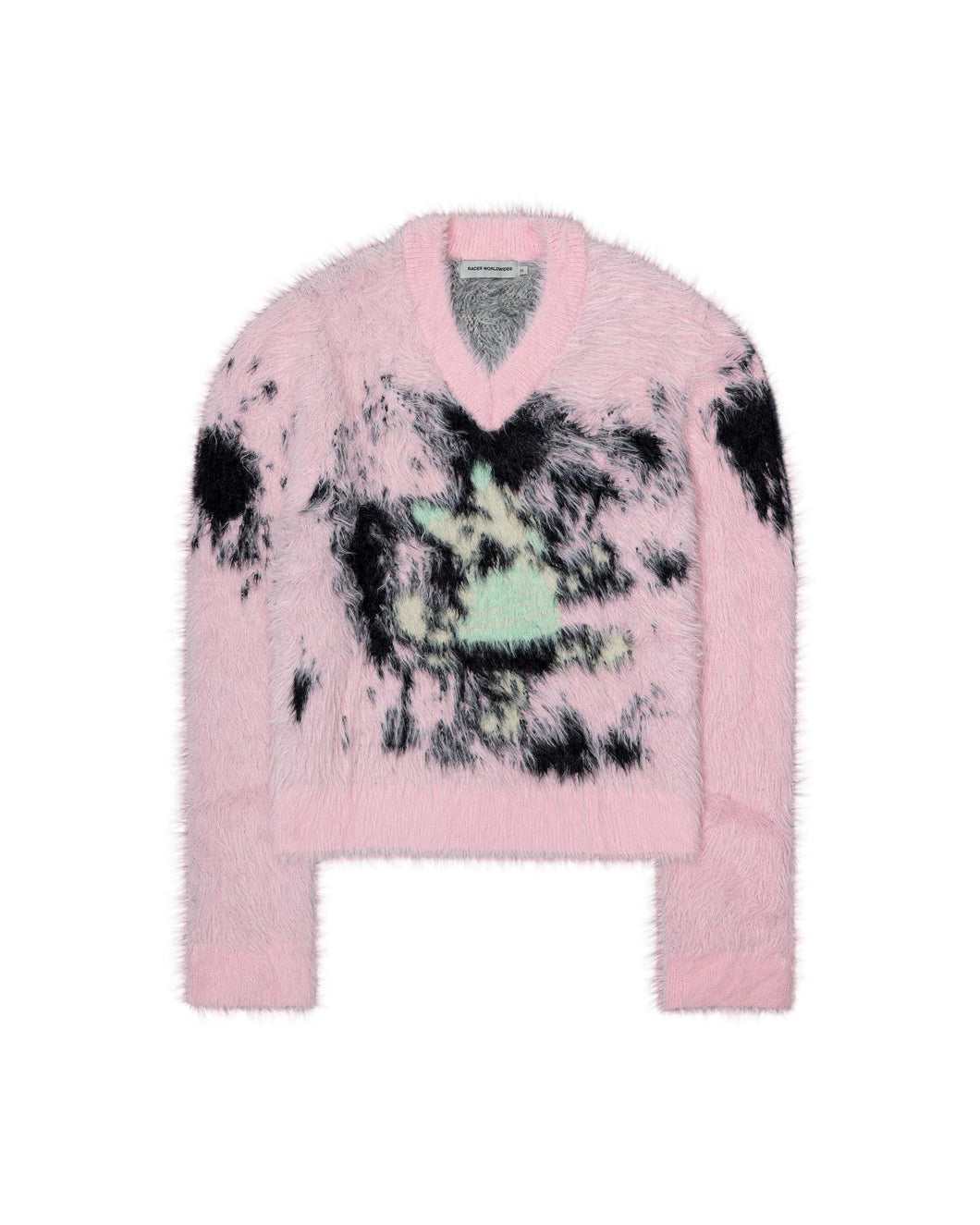 Pink Furry Cat Sweater
