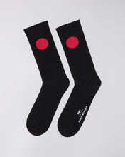 Load image into Gallery viewer, Japanese Sun Socks X Democratique Black
