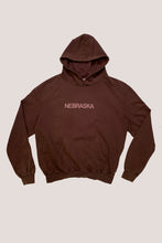 Load image into Gallery viewer, Burgundy Washed Logo Hoodie
