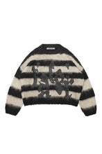 Load image into Gallery viewer, Beige Mohair Stripe Sweater

