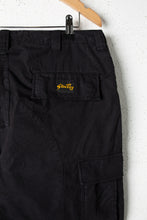 Load image into Gallery viewer, Cargo Pant Black Poplin

