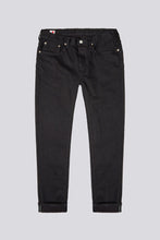 Load image into Gallery viewer, Slim Tapered Jeans Black Rinsed
